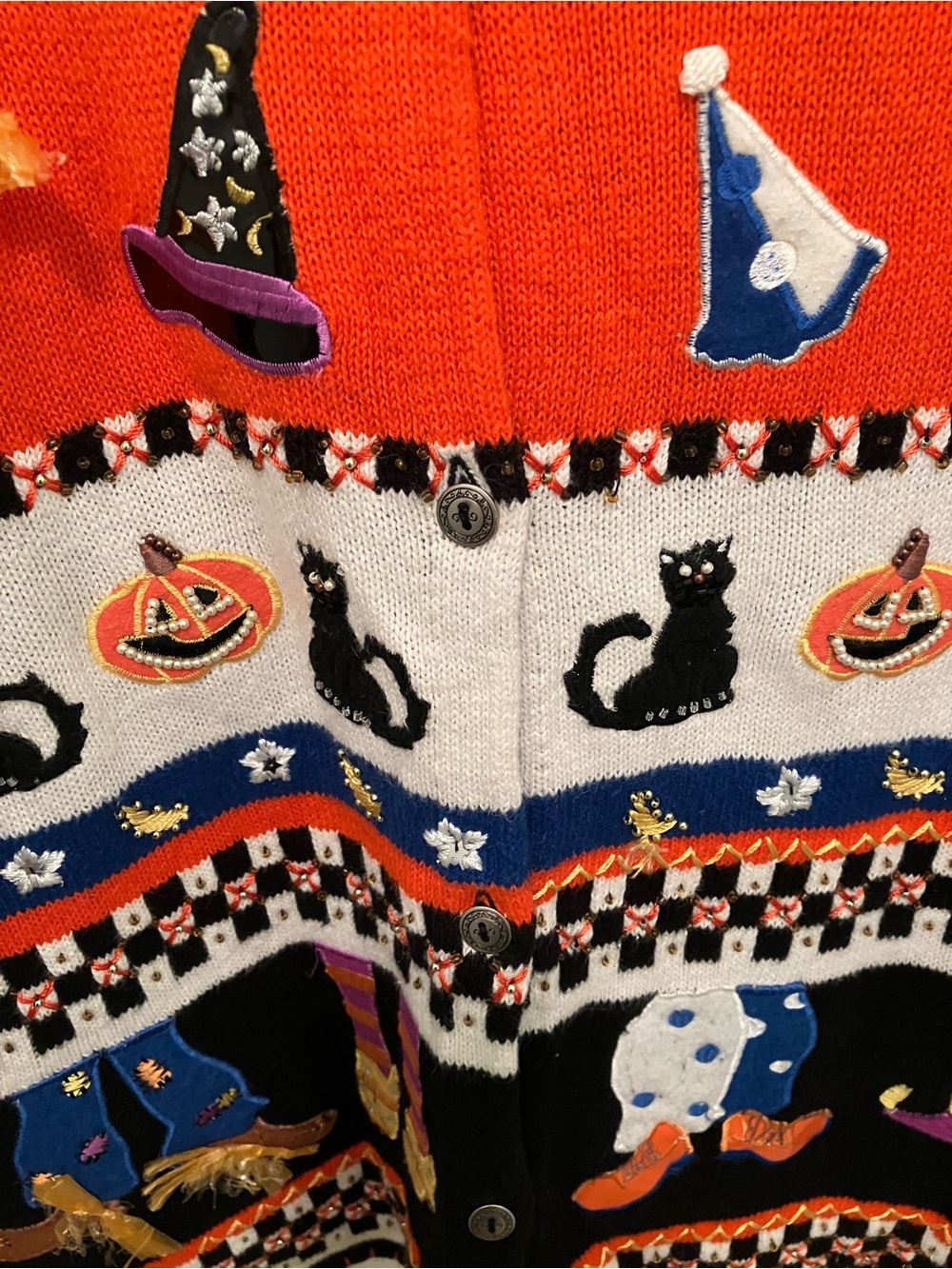 Women’s Medium Halloween Cardigan - Picture 2 of 5